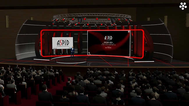 escenario de conferencia